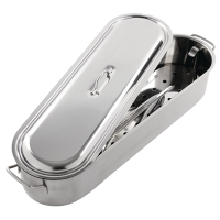 Commercial Fish Kettle | Stainless Steel Poaching Pan | 500mm | Vogue K356