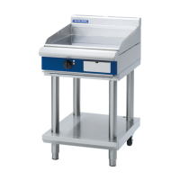 Commercial Griddle | 600mm Gas Griddle | Chrome Plate with Stand | Blue Seal Evolution EP514-LS