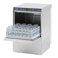Commercial Undercounter Glasswasher | Bar Glasswasher | 390mm Basket | MaidAid C402D