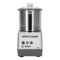 Commercial Food Processor | Vegetable Preparation Attachment | 4.5L Bowl | Robot Coupe R401 F206