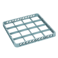 Glass Rack Extenders | 16 Compartment Dishwasher Storage | Commercial Glasswasher Accessory | F616