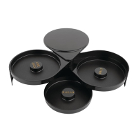 Glass Rimmer | Cocktail Glass Rimmer | Triple Compartment | F978