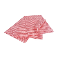 Antibacterial Cleaning Cloths | Compostable Wipes | Eco-Friendly Red Cloths 25 Pack | Envirowipe FA209