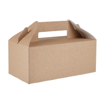 Recyclable Kraft Gable Boxes | Food Packaging Boxes | Small Size | Colpac FA361