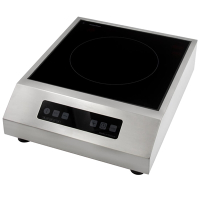 Commercial Induction Hob | Single Zone Induction Cooktop | 3000W Power | Adventys GLN3000 FA425