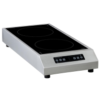Commercial Induction Hob | Professional Single Zone Hob | 3000W Power | Adventys GLN2 3000 F FA427