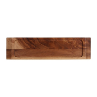 Large Double Handled Serving Board | Wood Charcuterie Board | 495 x 130mm | Churchill Alchemy FA672