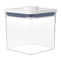 Square Food Storage Container | POP Container | Large Short 4L Capacity | OXO Good Grips FB083