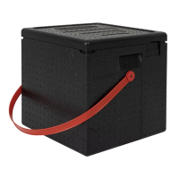Pizza Delivery Box | Insulated Food Transport Box | Cambro GoBox EPPZ35330RST FB122