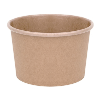 Compostable Soup Containers | Eco-Friendly Takeaway Cups | 230ml/8oz | Fiesta Green FB160