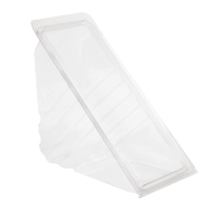 Recyclable Deep Fill Sandwich Wedges | Sandwich Packaging | Pack of 500 | Faerch FB372