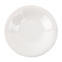 Bone China Rimmed Bowl | Fine Dining Bowl | 235mm Soft Curve | Royal Bone Ascot FB634