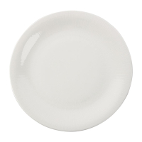 Embossed Coupe Plate | Royal Bone China Plate | 290mm Diameter | 6 Pack | Royal Bone Ascot FB641