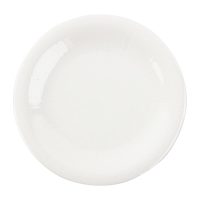 Embossed Coupe Plate | Bone China Plate | 180mm | Royal Bone Ascot FB644