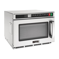 Commercial Compact Microwave Oven | Programmable Microwave | 17L Capacity | Buffalo FB865