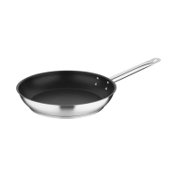 Stainless Steel Frying Pan | Non-stick Teflon Cookware | 280mm Platinum Plus | Vogue FC097