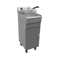 Commercial Electric Fryer | Single Tank Fryer | 16L Capacity | Freestanding | Modena FC16