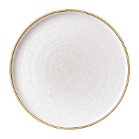 Chefs Plates | Walled Plates | Stonecast Barley White 210mm | Churchill FC162