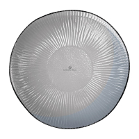 Bamboo Organic Glass Plate | Dusk Dinner Plate | 225mm | Churchill FC206