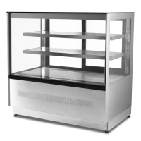 Refrigerated Flat Glass Cake Display | Patisserie Display Counter | 1205mm | BestFrost FCD120