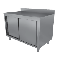 Commercial Floor Cupboard | Stainless Steel Storage Cabinet | 1200 x 600 x 850mm | Easy FCU1200
