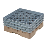 Camrack Glass Rack | Dishwasher Rack | 20 Compartments 174mm Glass Height | Cambro FD067