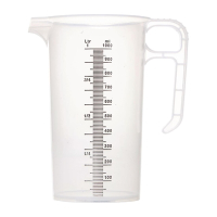 Polypropylene Measuring Jug | Kitchen Measuring Cup | 1L Capacity | Pro-Measures FD326