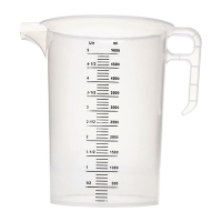 Polypropylene Measuring Jug | 5L Commercial Kitchen Measuring Cup | Heat Resistant | Pro-Measures FD329