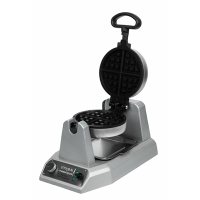 Commercial Belgian Waffle Maker | Single Waffle Iron | Non-Stick Plates | Waring FD468