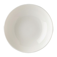 Porcelain Coupe Bowl | White Effervesce Bowl | 165mm Diameter | Royal Crown Derby FE053