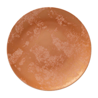 Copper Coupe Plate | Crushed Velvet Finish | 164mm Diameter | Royal Crown Derby FE107 (Pack of 6)