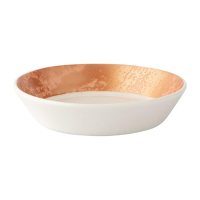 Flared Dish | Crushed Velvet Copper Tableware | Pack of 6 | Royal Crown Derby FE110