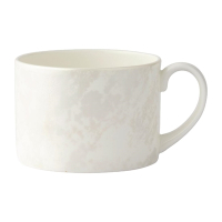 Crushed Velvet Pearl Charnwood Cup | Porcelain Teacup | 220ml Pack of 6 | Royal Crown Derby FE129