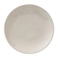 Crushed Velvet Pearl Coupe Plate | Premium Dining Plate | 164mm | Royal Crown Derby FE135