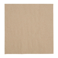 Recycled Kraft Lunch Napkins | Eco-Friendly Napkins | 330mm | 2000 Pack | Fiesta FE226