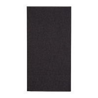 Dinner Napkins Black 400mm | Disposable Napkins | 2000 Pack | Fiesta FE249