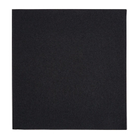 Premium Airlaid Napkins | Black Dinner Napkins | 400mm | Pack of 500 | Fiesta Tablin FE270