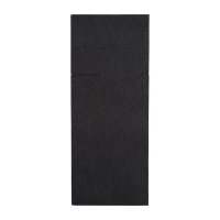Premium Airlaid Napkins | Pocket Fold Black Napkins | 480x400mm | Fiesta FE280