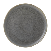 Flat Plate 250mm | Granite Stoneware Dinner Plate | Durable 6-Pack Set | Dudson Evo FE304