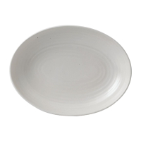 Deep Oval Bowl | Porcelain Serving Bowl | 267 x 196mm | Dudson Evo Pearl FE331