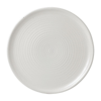 Flat Plate 250mm | White Pearl Dinner Plate | 6 Pack Set | Dudson Evo FE334