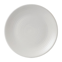 Coupe Plate 228mm | Pearl Dinnerware | 6 Pack | Dudson Evo FE338