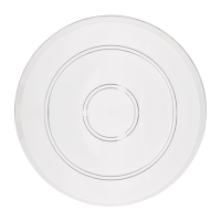 Polycarbonate Display Plate | Clear Presentation Plate | 345mm | Kristallon FE474