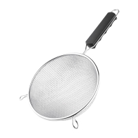 Heavy Duty Kitchen Sieve | Professional Strainer | 180mm Diameter | Vogue FE741