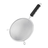 Heavy Duty Sieve 200mm | Commercial Kitchen Strainer | Stainless Steel Mesh | Vogue FE742