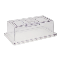 Polycarbonate 1/3 Gastronorm Lid | GN Pan Cover | Clear Transparent | APS FJ659