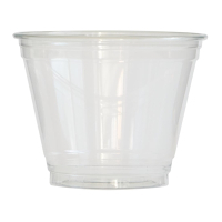 Disposable Glasses | Eco-Friendly Cups | 270ml | Pack of 1000 | eGreen FN216