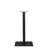 Cast Iron Table Base | Rectangular Table Base | Poseur Height 1100mm | Forza Black Single
