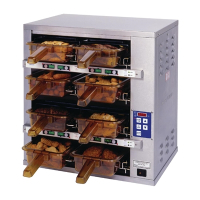 Commercial Hot Holding Bin | Food Warmer | 4-Bay Dedicated Holding | Prince Castle DHB4PT-20BCE