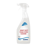 Heavy Duty Foaming Oven Cleaner | Professional Oven Degreaser | 750ml | Cleenol FS081 (Pack of 6)
